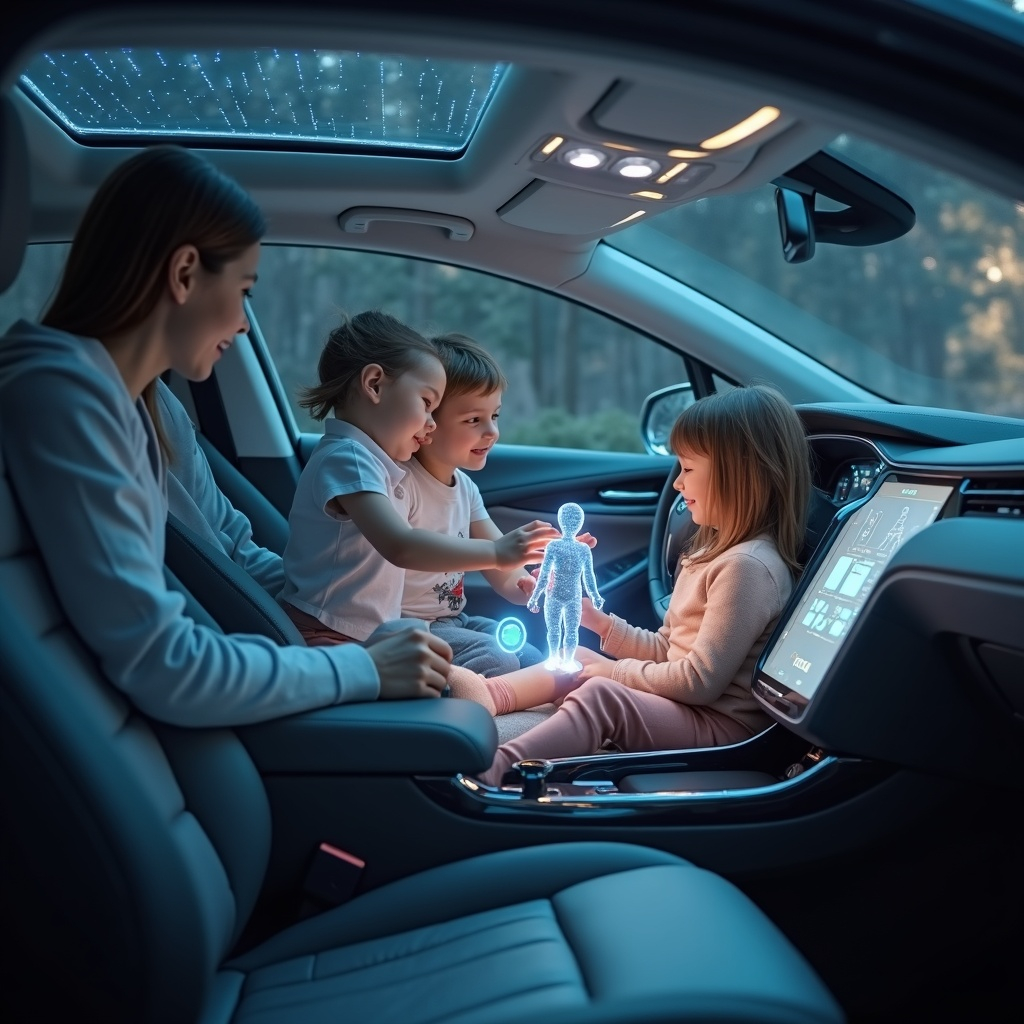 Mobil AI Pengasuh Anak: Kabin Ramah Keluarga Cerdas